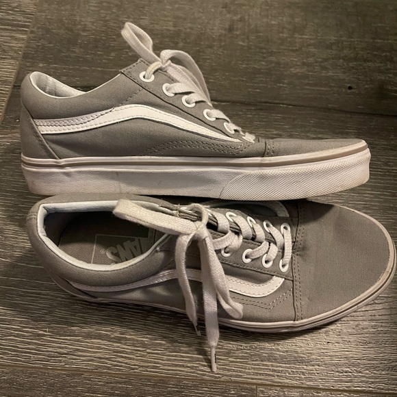 Grey Old School Vans - Picture 2 of 3
